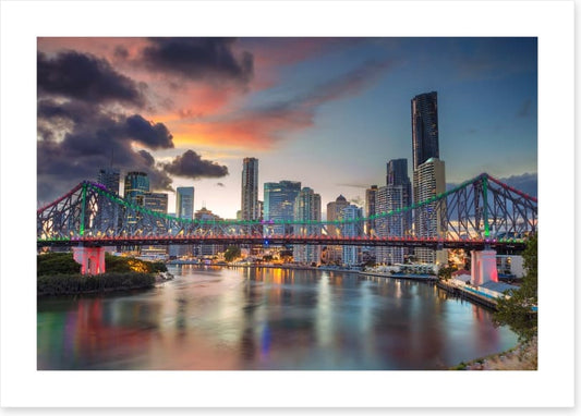 Story Bridge night lights