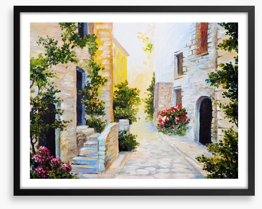 Light between the villas