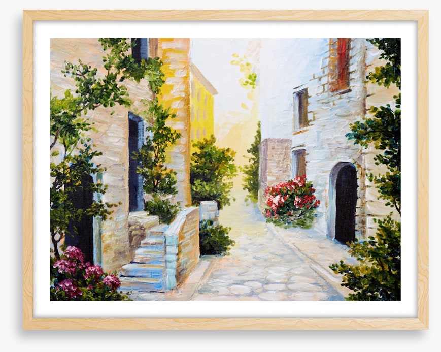 Light between the villas