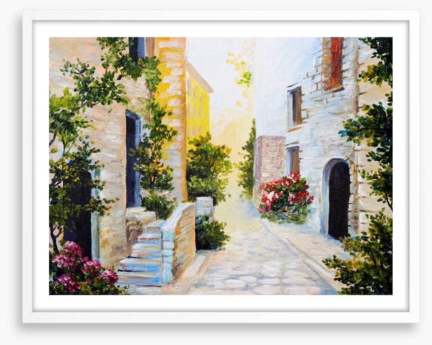 Light between the villas