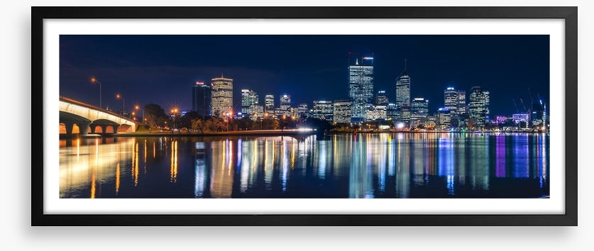 Perth lights panorama