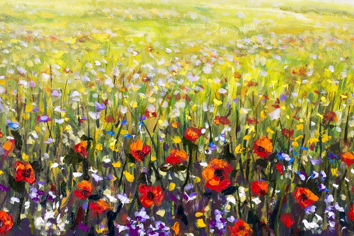 Monet in the meadow