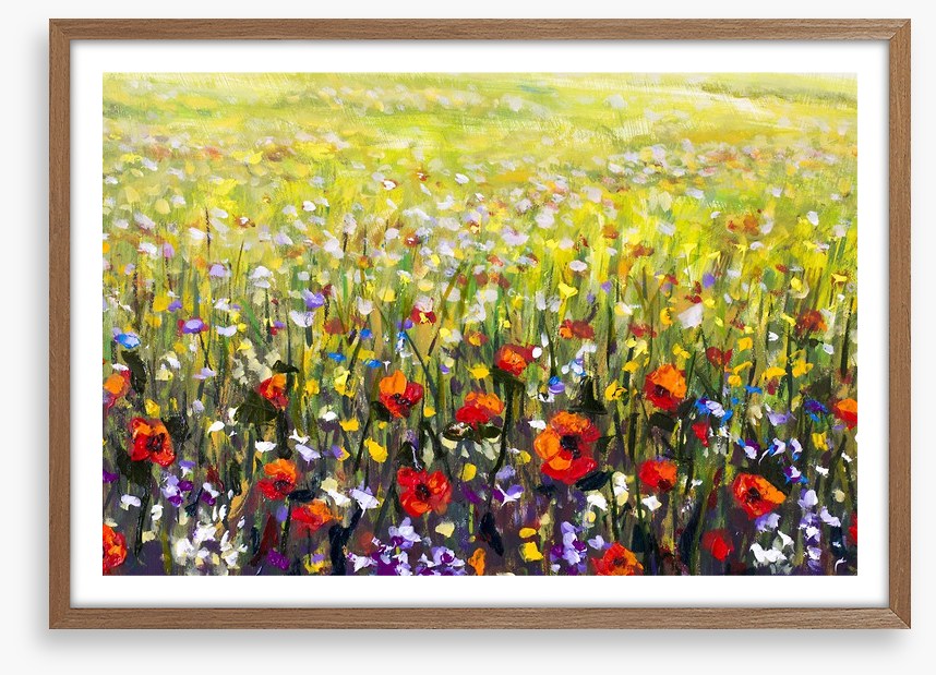 Monet in the meadow