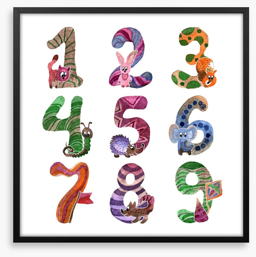 Alphabet and Numbers