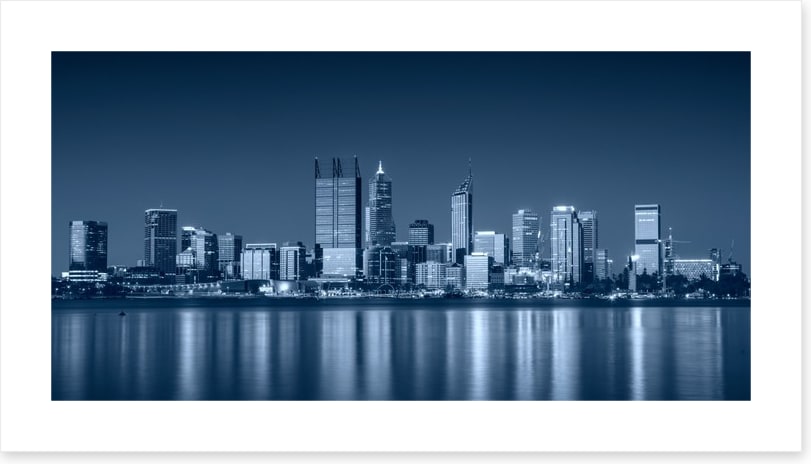 Perth by moonlight