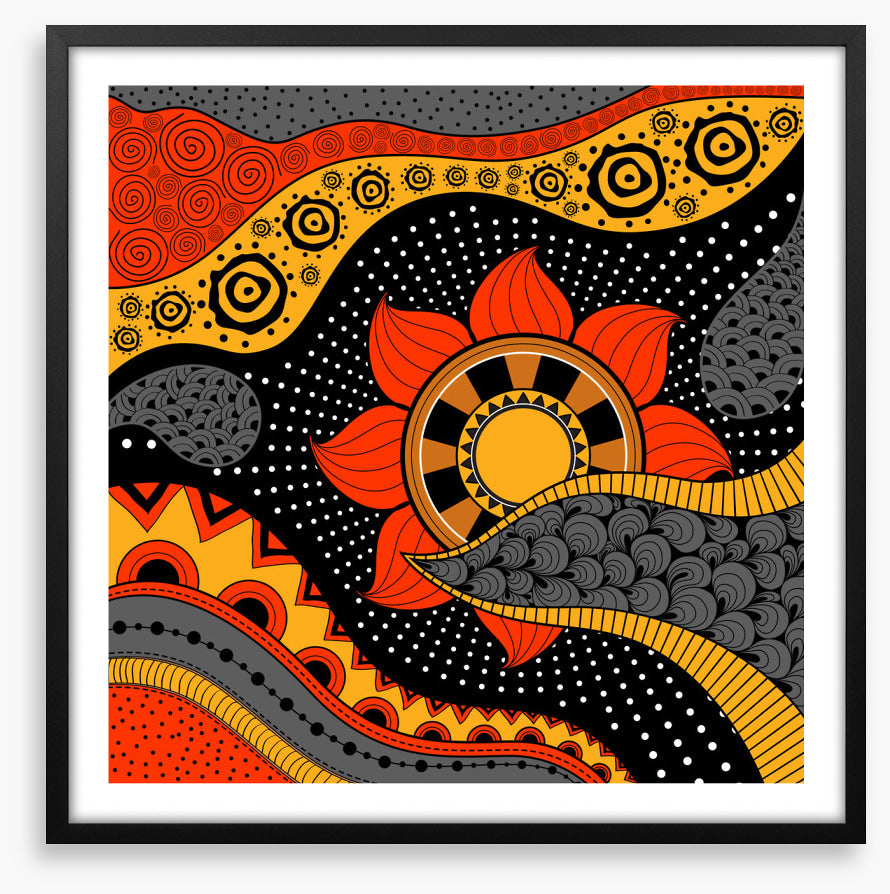 An African sun