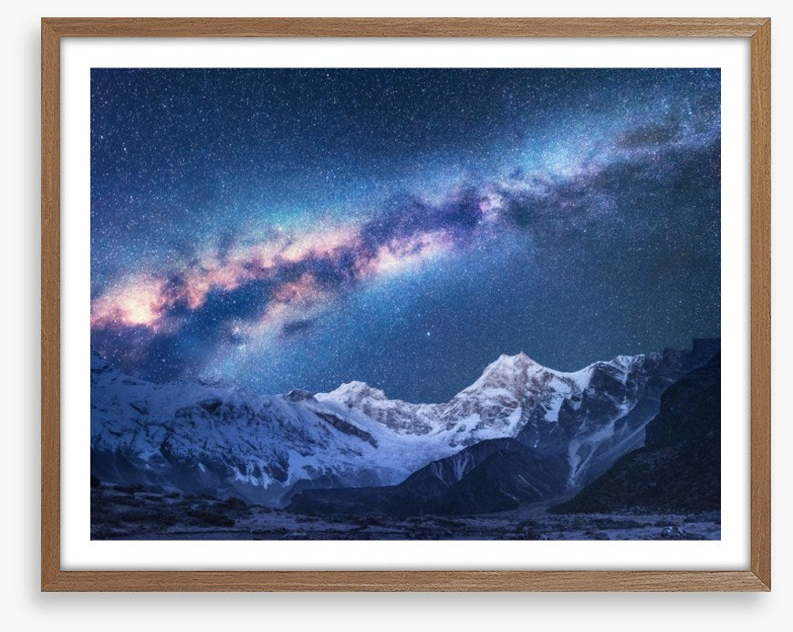 Milky Way mountains