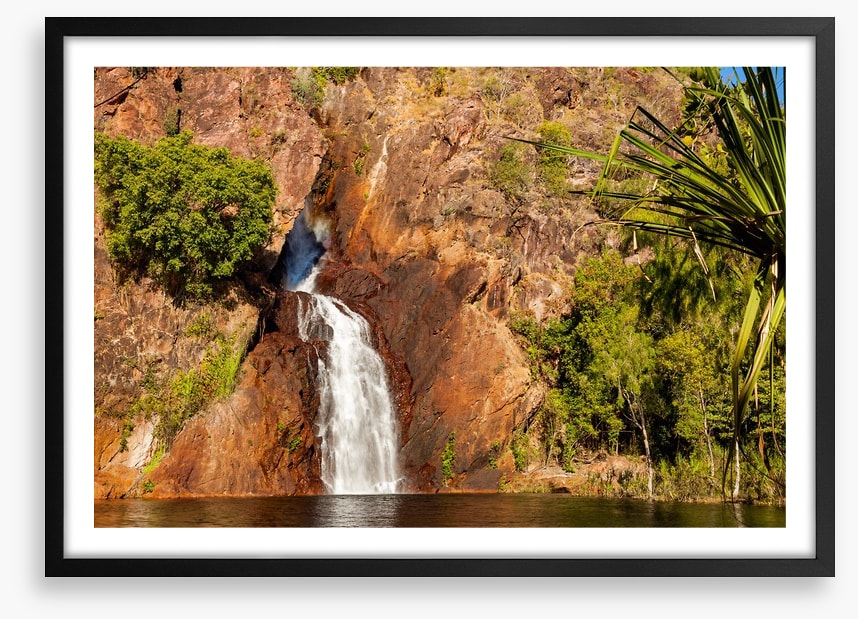 Wangi Falls flowing