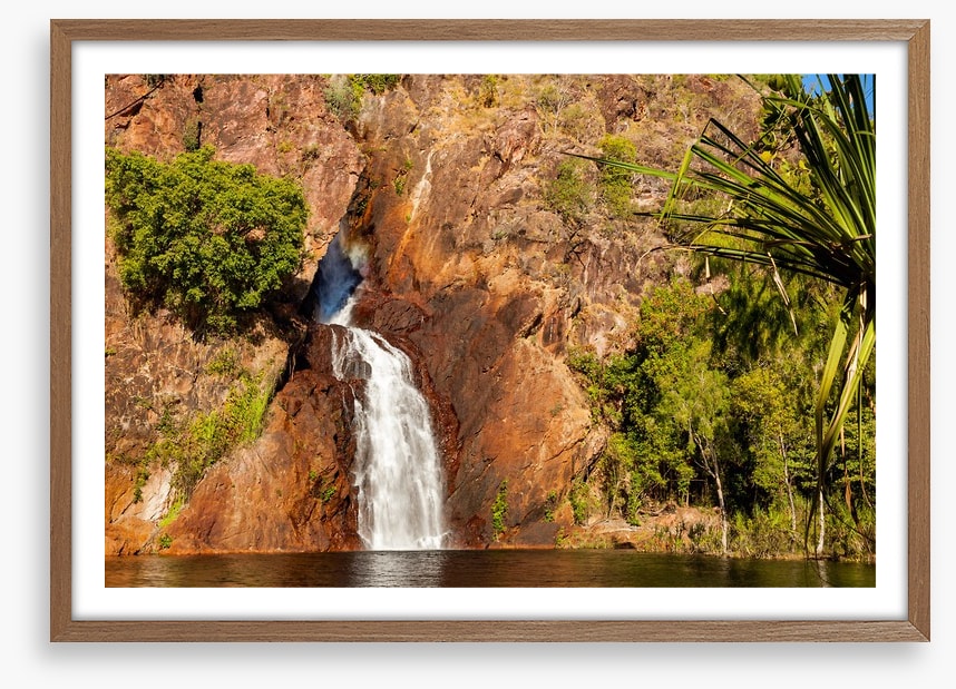 Wangi Falls flowing