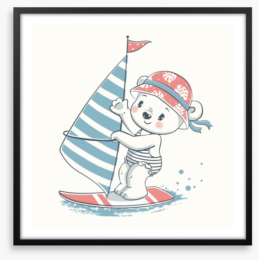 She sails