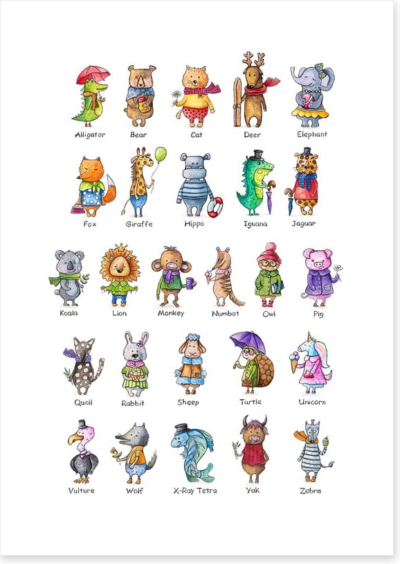 Alphabet and Numbers