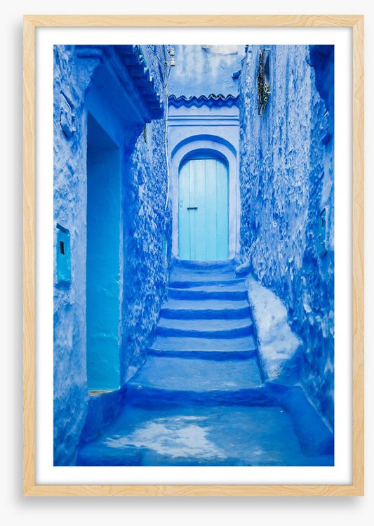 Chefchaouen blues, Morocco