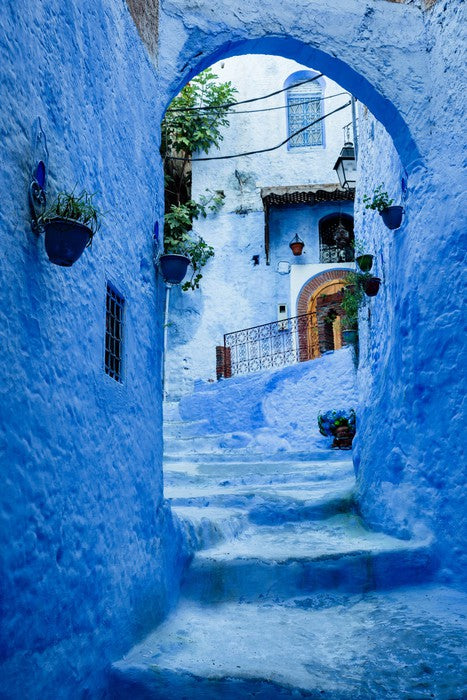 Blue arch of Chefchaouen