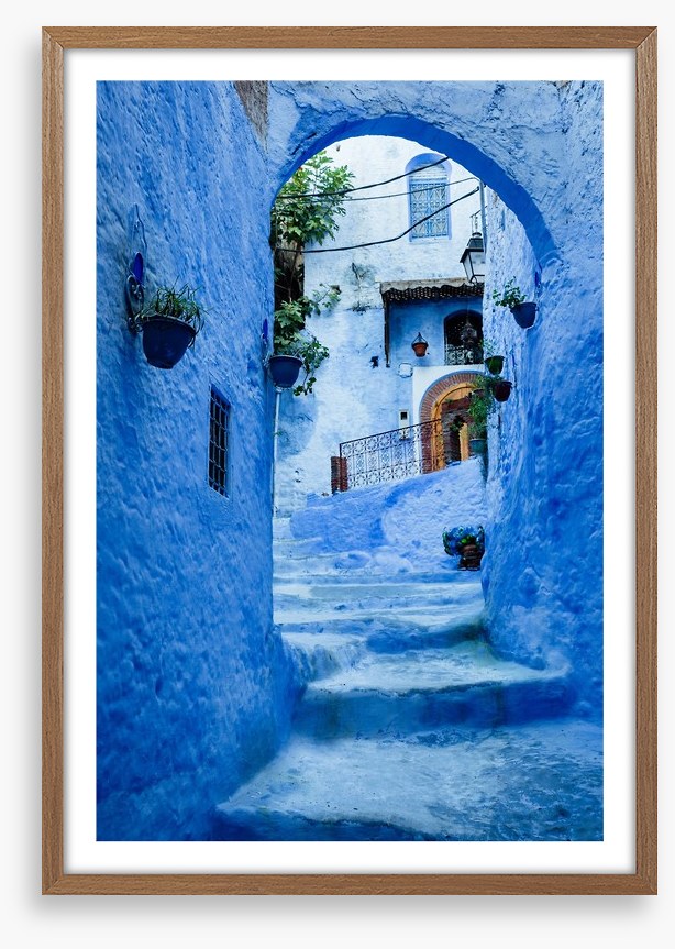 Blue arch of Chefchaouen