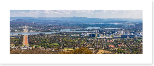 Canberra city panorama