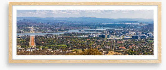Canberra city panorama