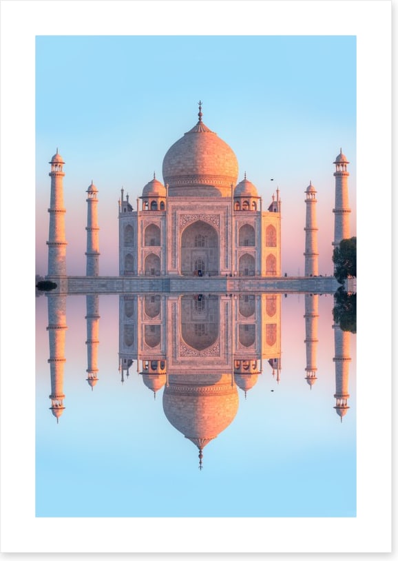 Taj Mahal reflections