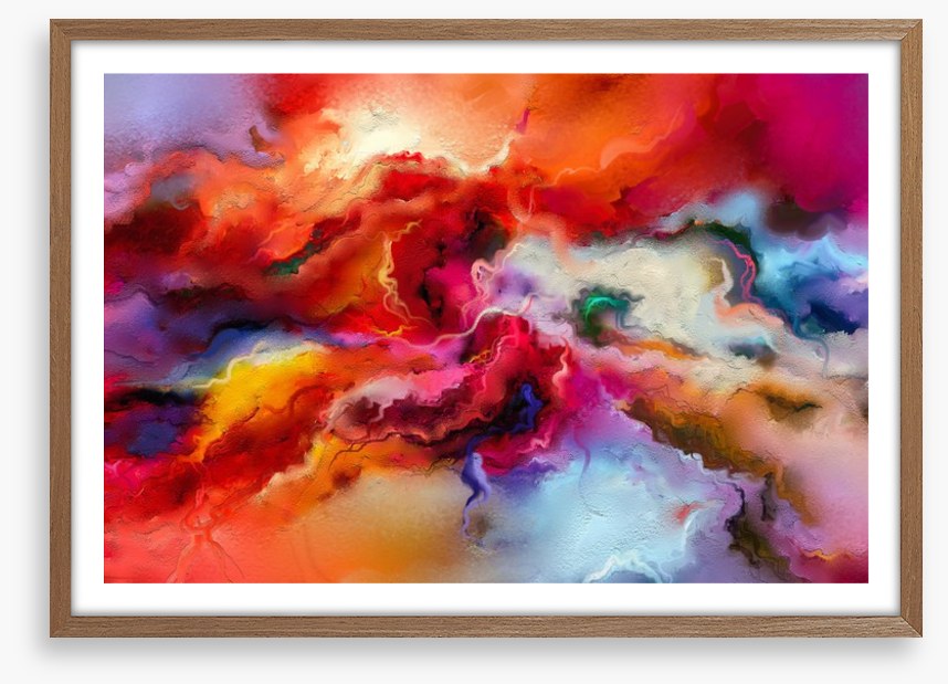 Vortex of colour