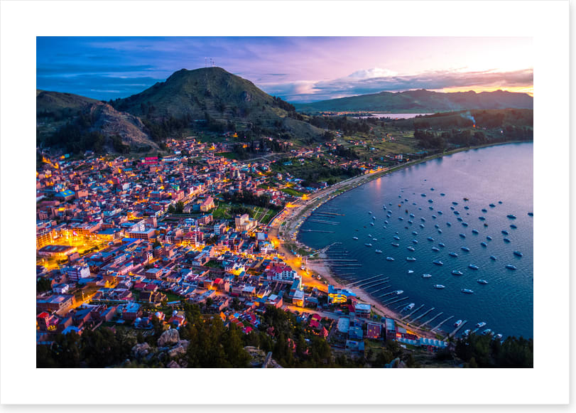 Lake Titicaca twilight