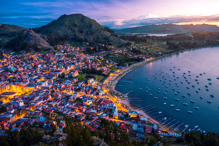 Lake Titicaca twilight