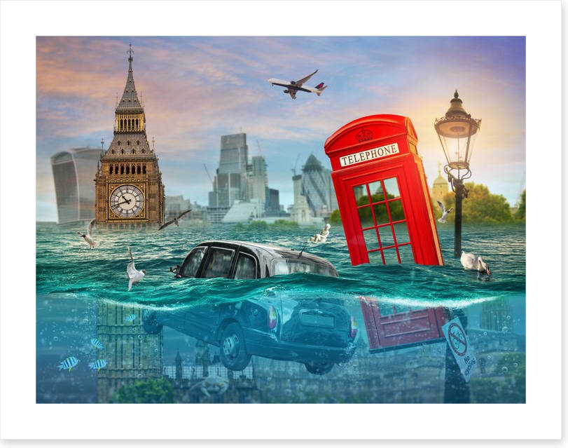 As London drowns