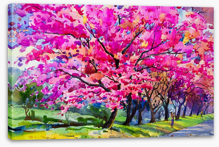 Cherry blossom parade