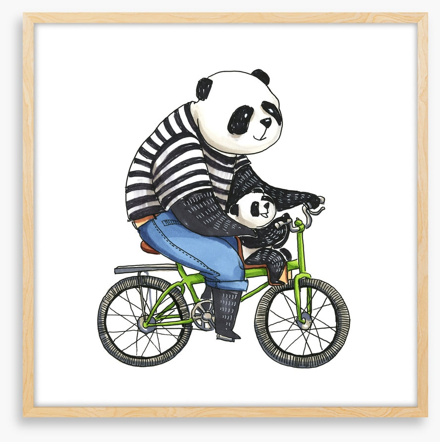 Riding with Dad