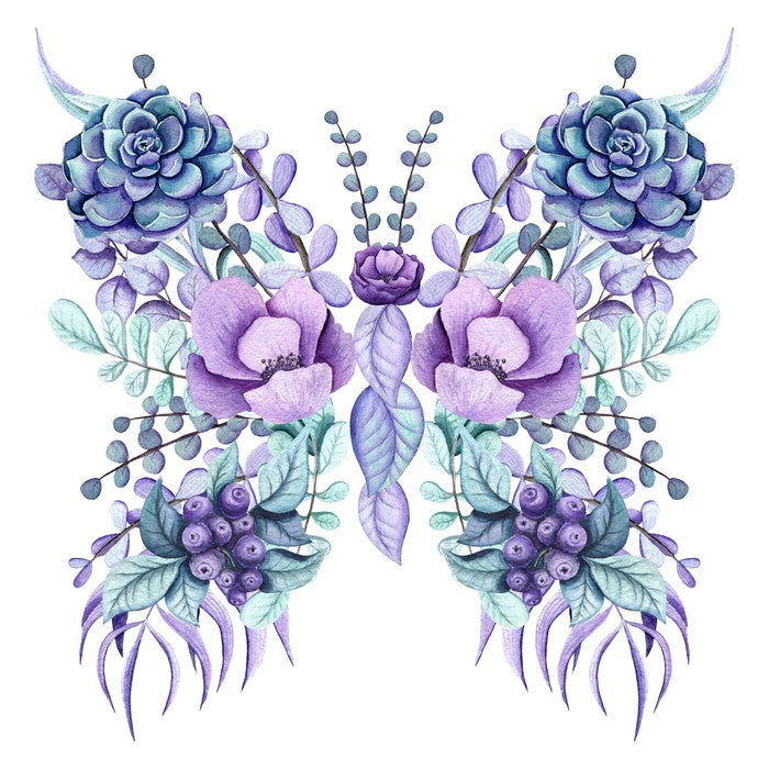 Succulent butterfly