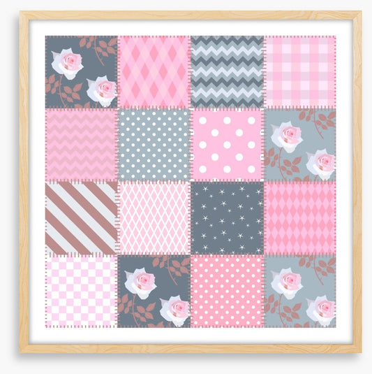 Pretty pink patchwork