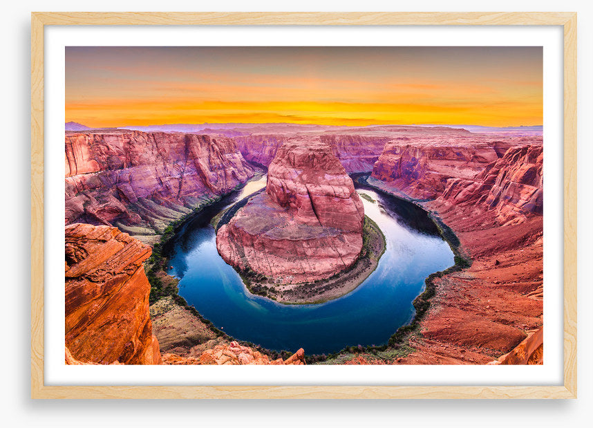 Horseshoe Bend sundown