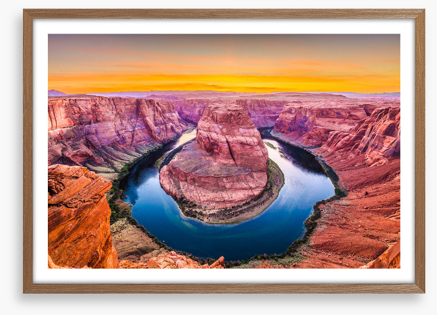 Horseshoe Bend sundown