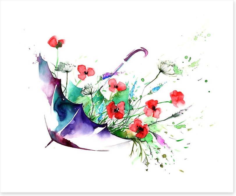 Poppy shower