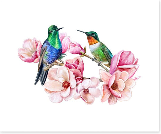 Humming in the magnolia