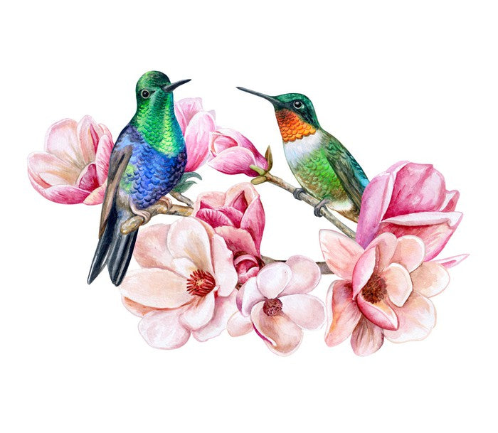 Humming in the magnolia