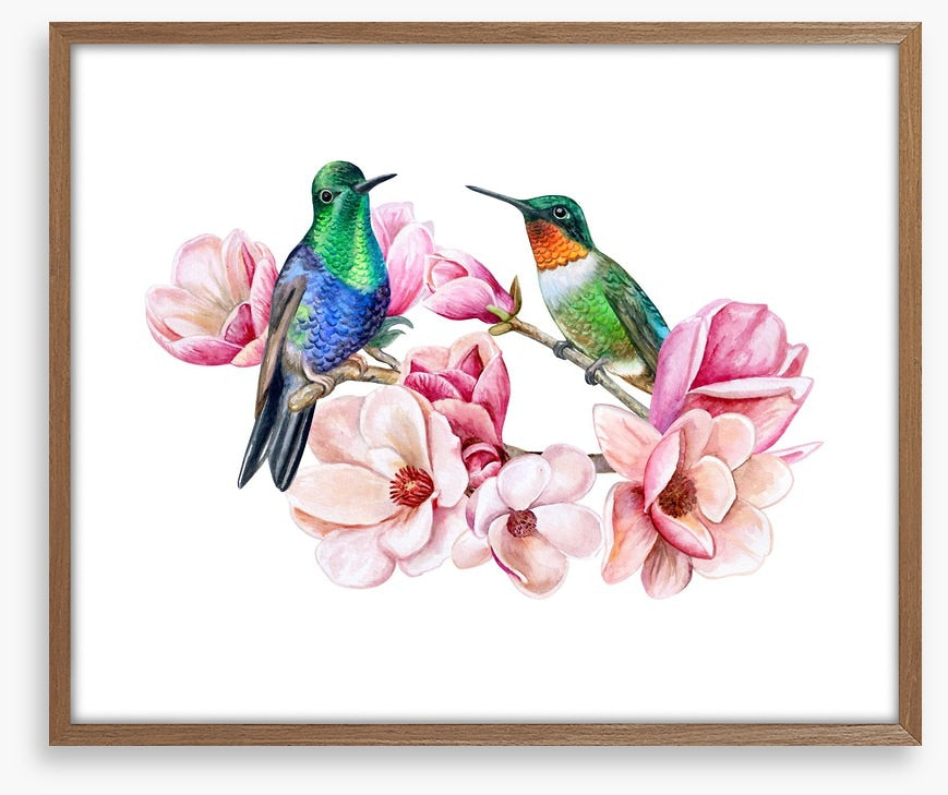 Humming in the magnolia