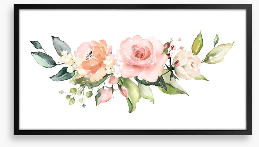 A rosy display