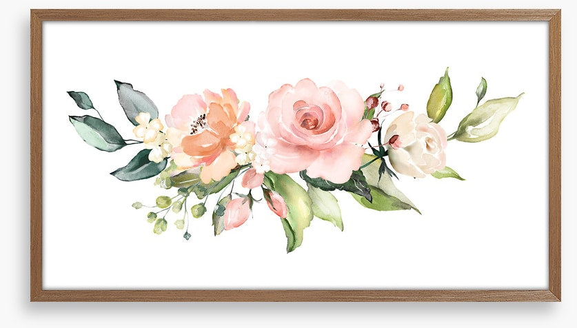 A rosy display