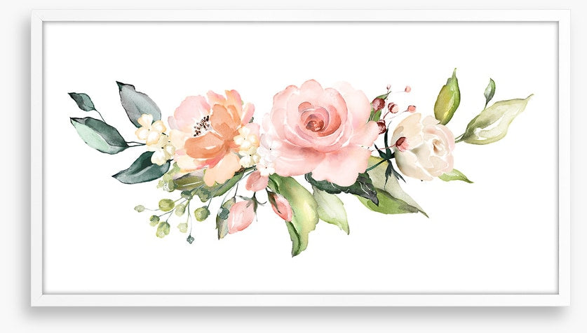 A rosy display