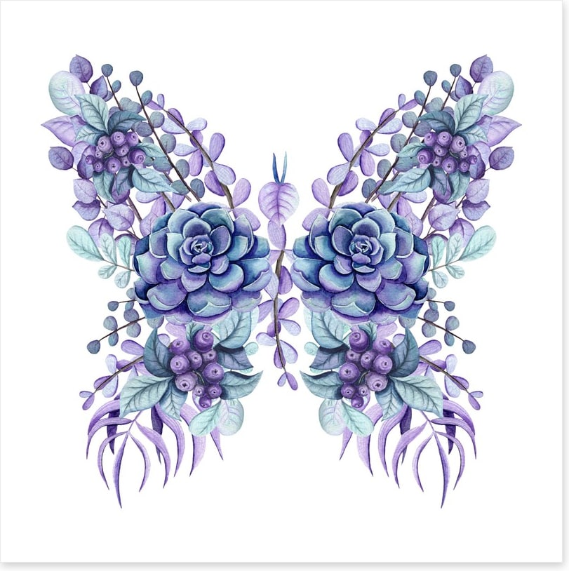 Blueberry butterfly