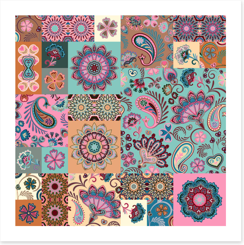Patchwork paisley 2