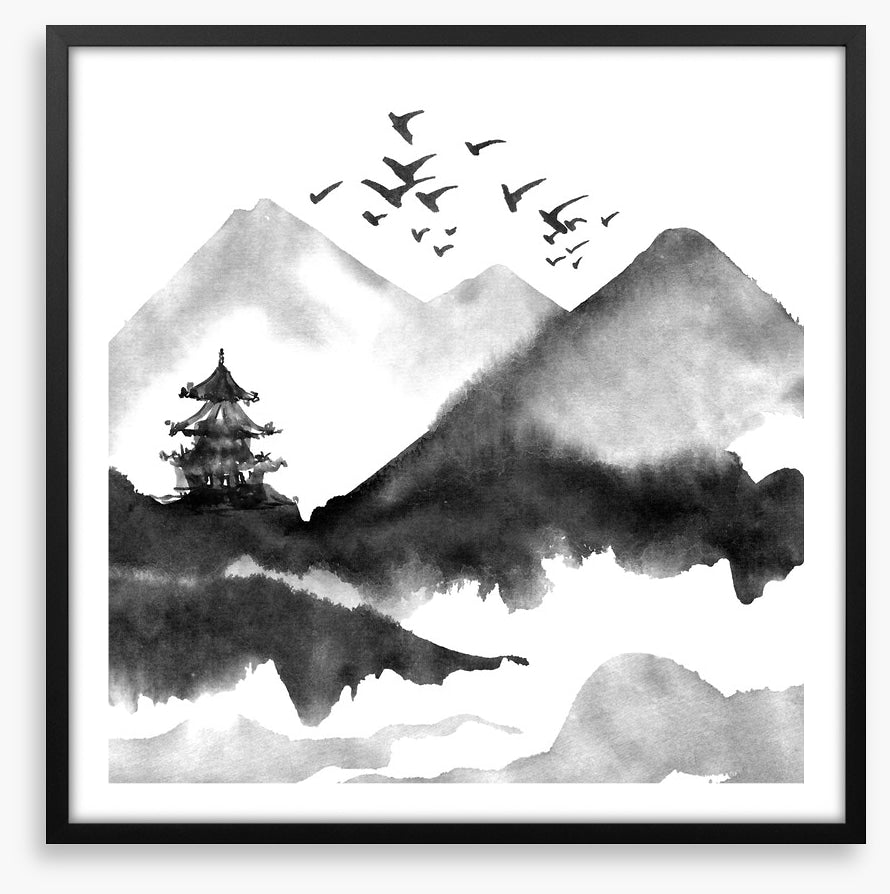 Pagoda mountains
