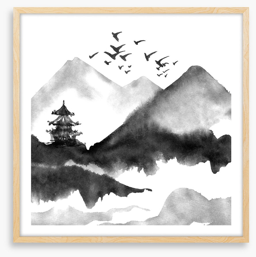 Pagoda mountains