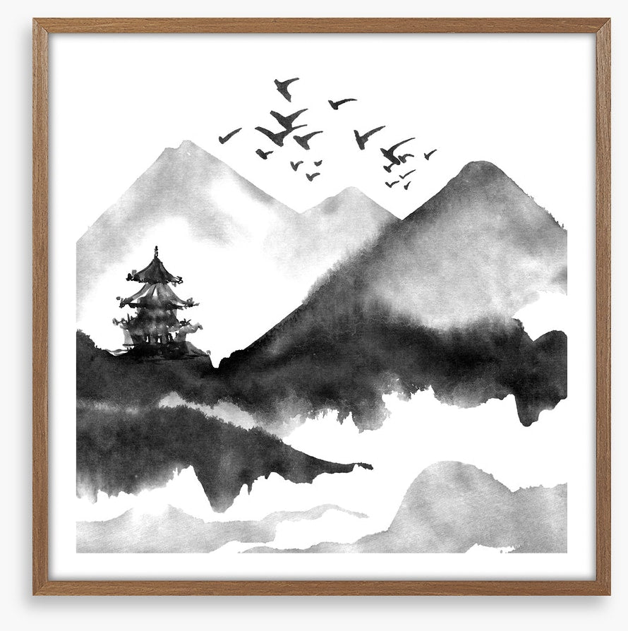 Pagoda mountains