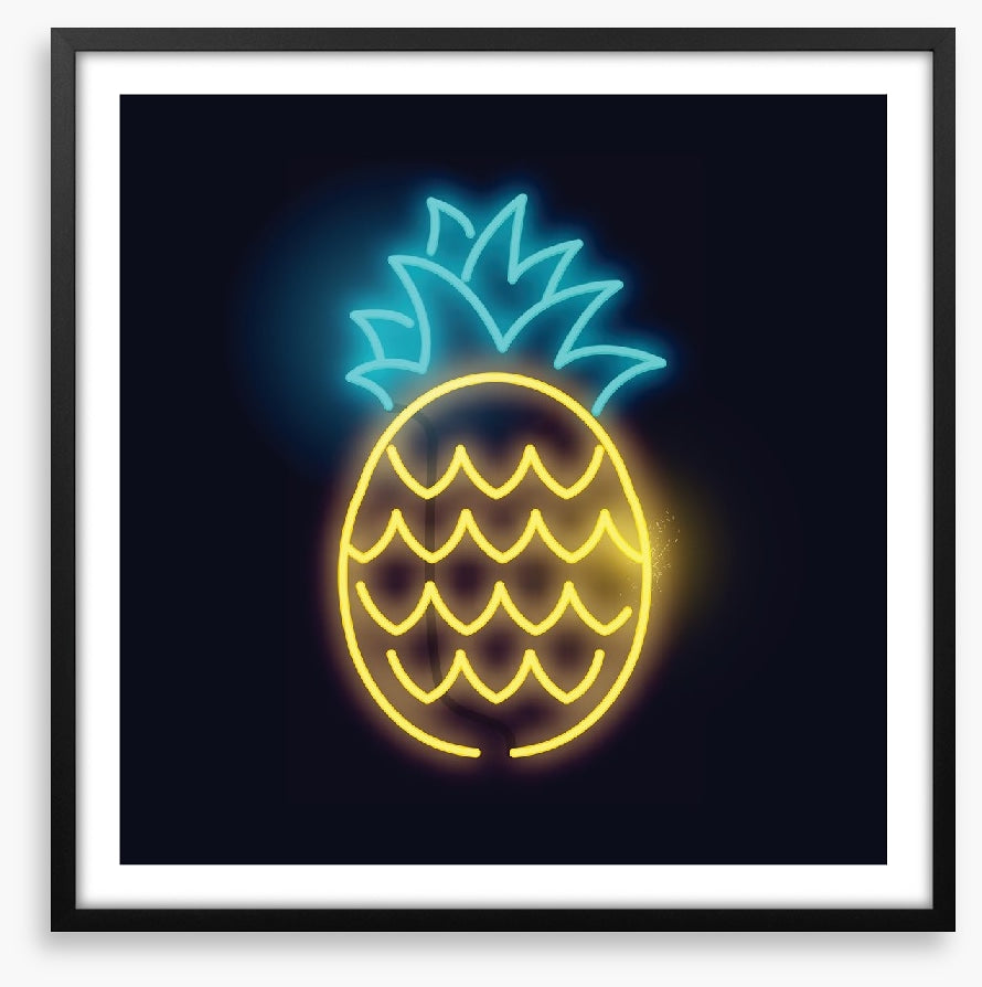 Neon pineapple