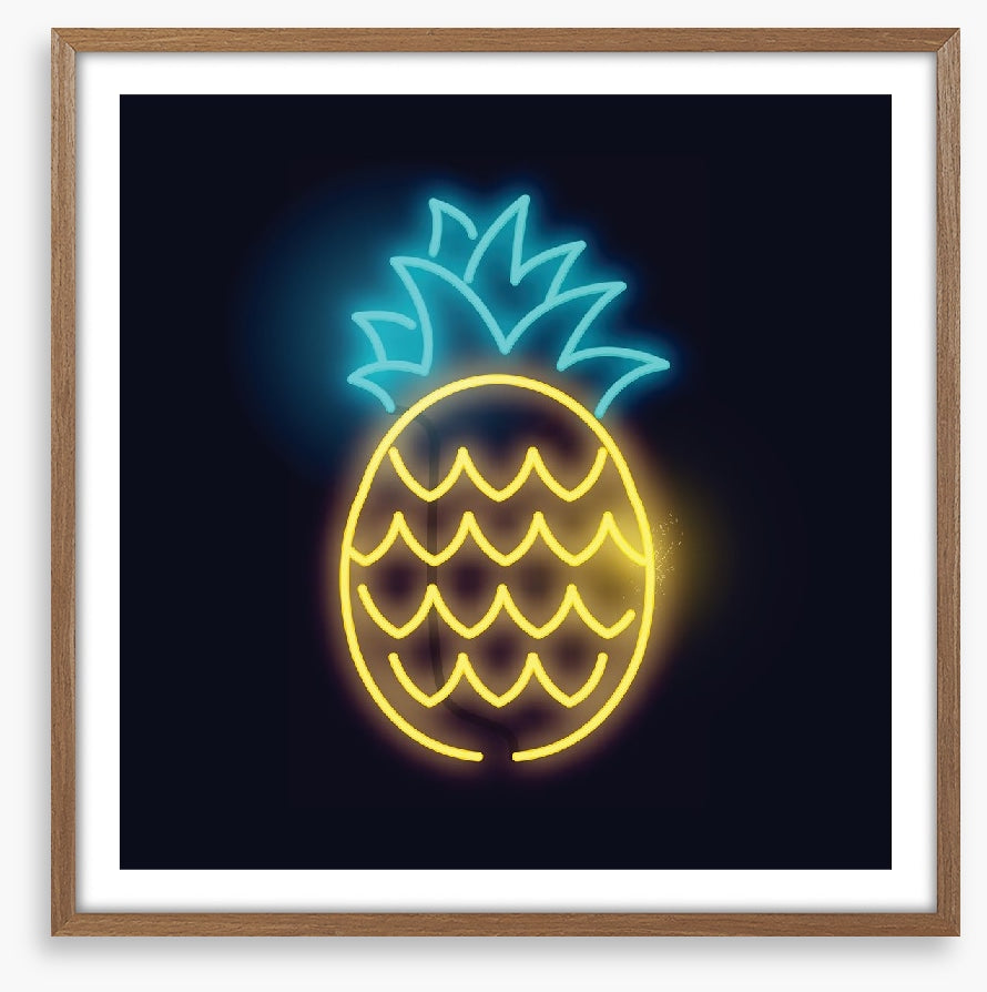 Neon pineapple