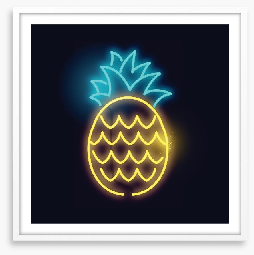 Neon pineapple