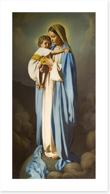 Madonna with child