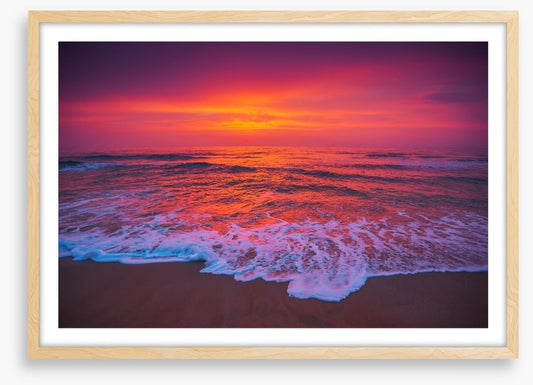 Sunrise over the ocean