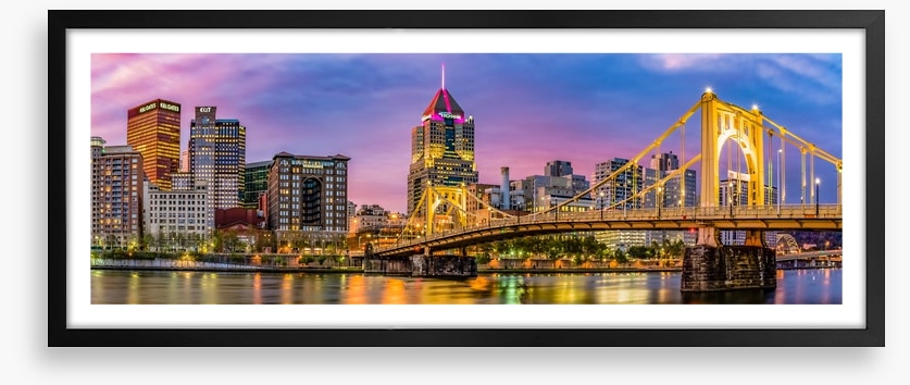 Pittsburgh city panorama