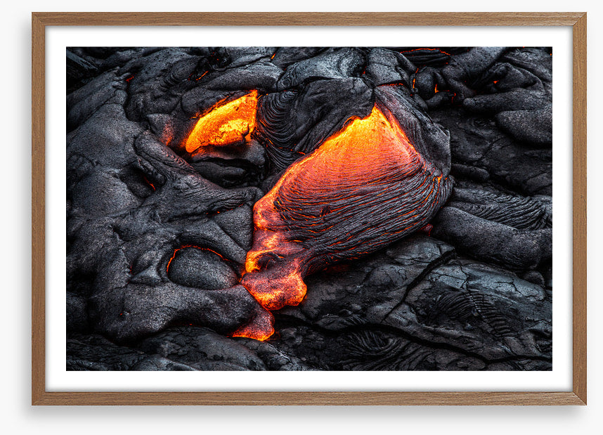Searing lava